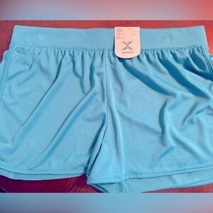 Xersion Plus Girls Everair Shorts- quick-Dri Inner lining. NWT
